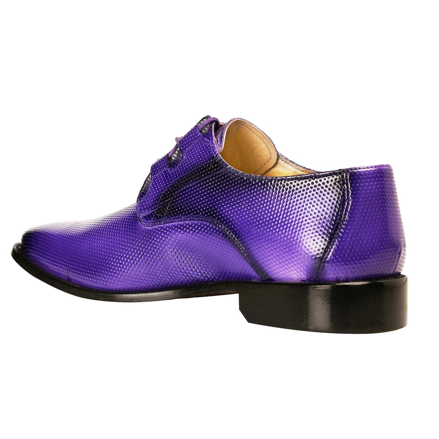 Blacktown Genuine Leather Oxford Style Lace-Up Dress Shoes For Men - MENLL