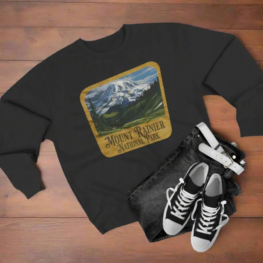 Mount Rainier National Park Unisex Crewneck Sweatshirt