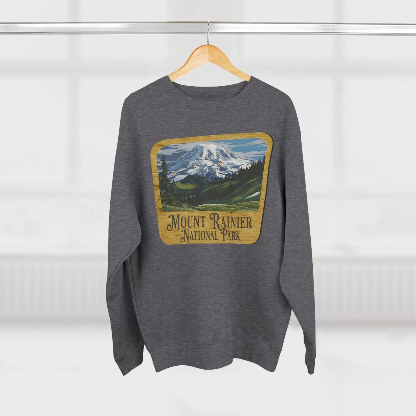 Mount Rainier National Park Unisex Crewneck Sweatshirt