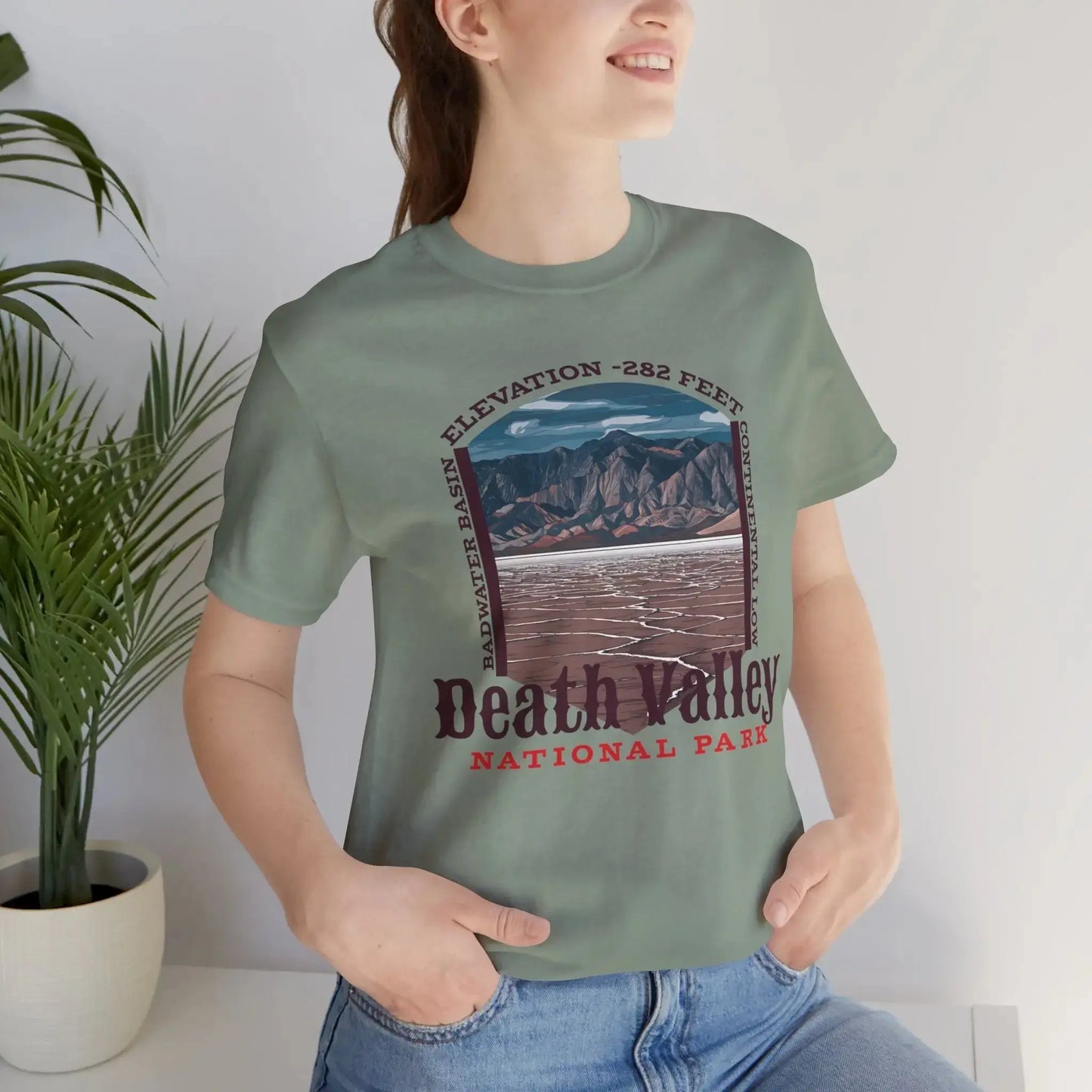 Death Valley National Park Badwater Basin T-shirt by Park Service Apparel