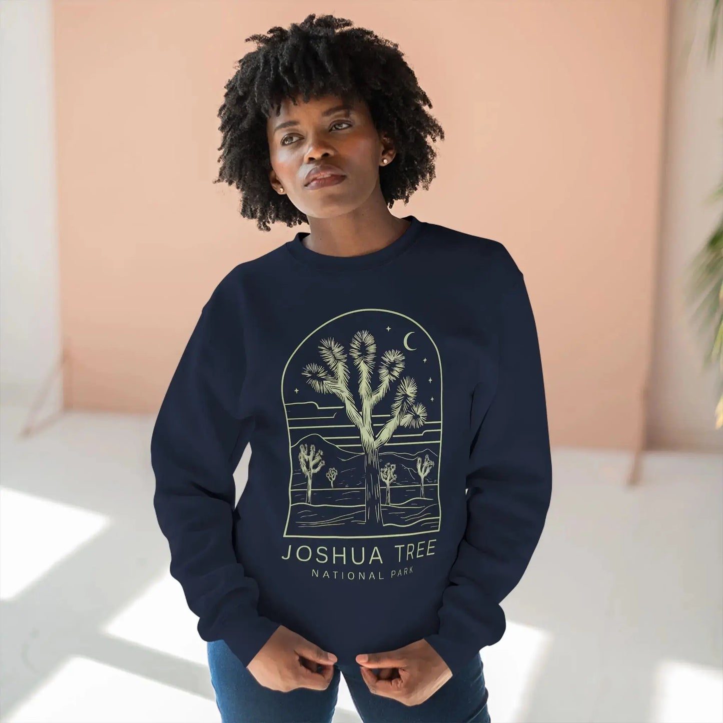 Park Service Apparel Joshua Tree Twilight Art Unisex Crewneck Sweatshirt | Cozy & Unique by Park Service Apparel
