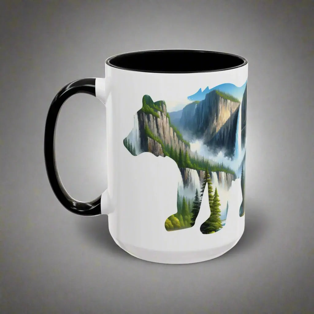 Park Service Apparel Bear Ceramic Mug Unisex Drinkware Wildlife Gift Durable by Park Service Apparel