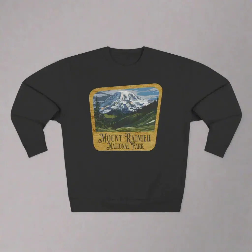 Mount Rainier National Park Unisex Crewneck Sweatshirt Park Service Apparel