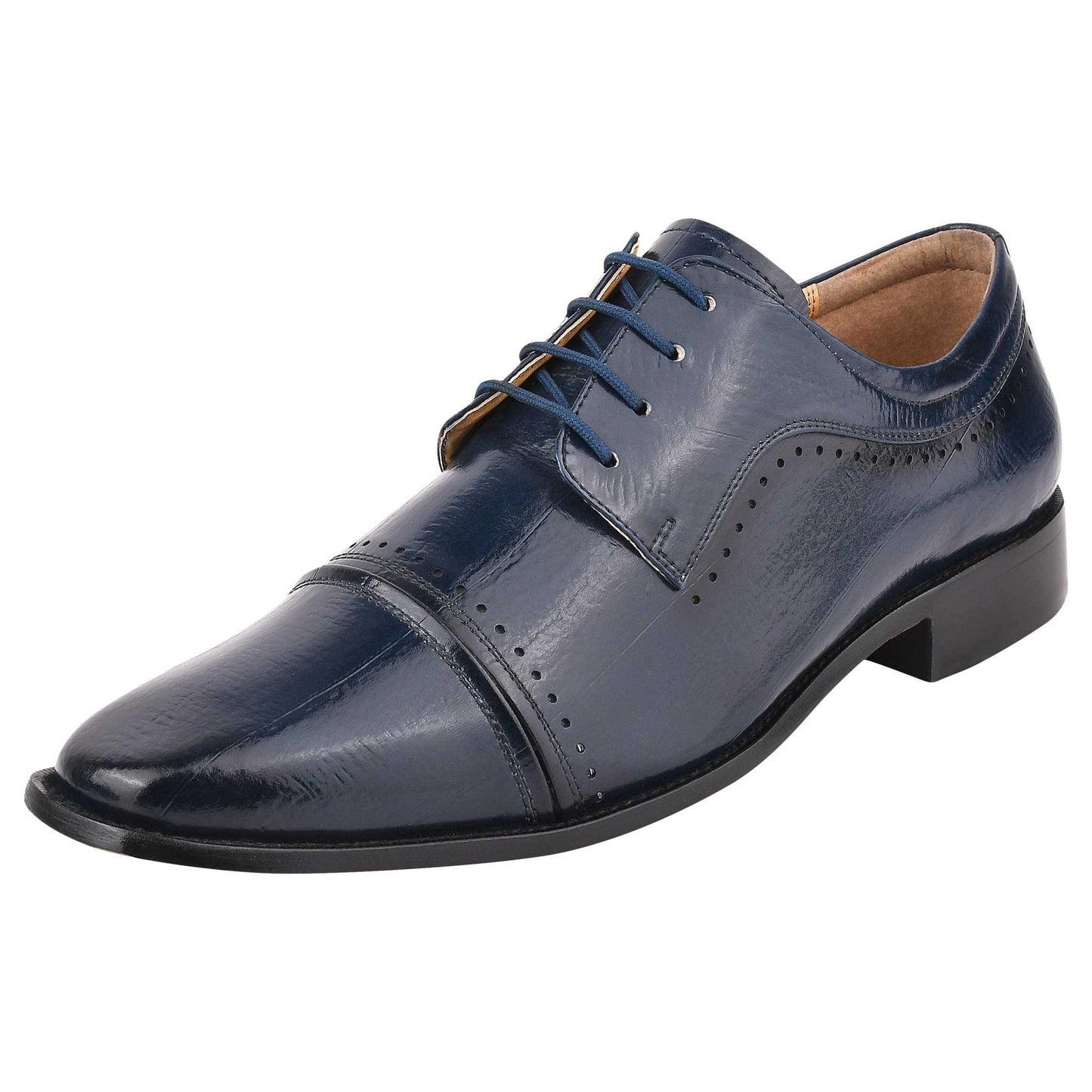 BRUCE Leather Oxford Style Dress Shoes - MENLL