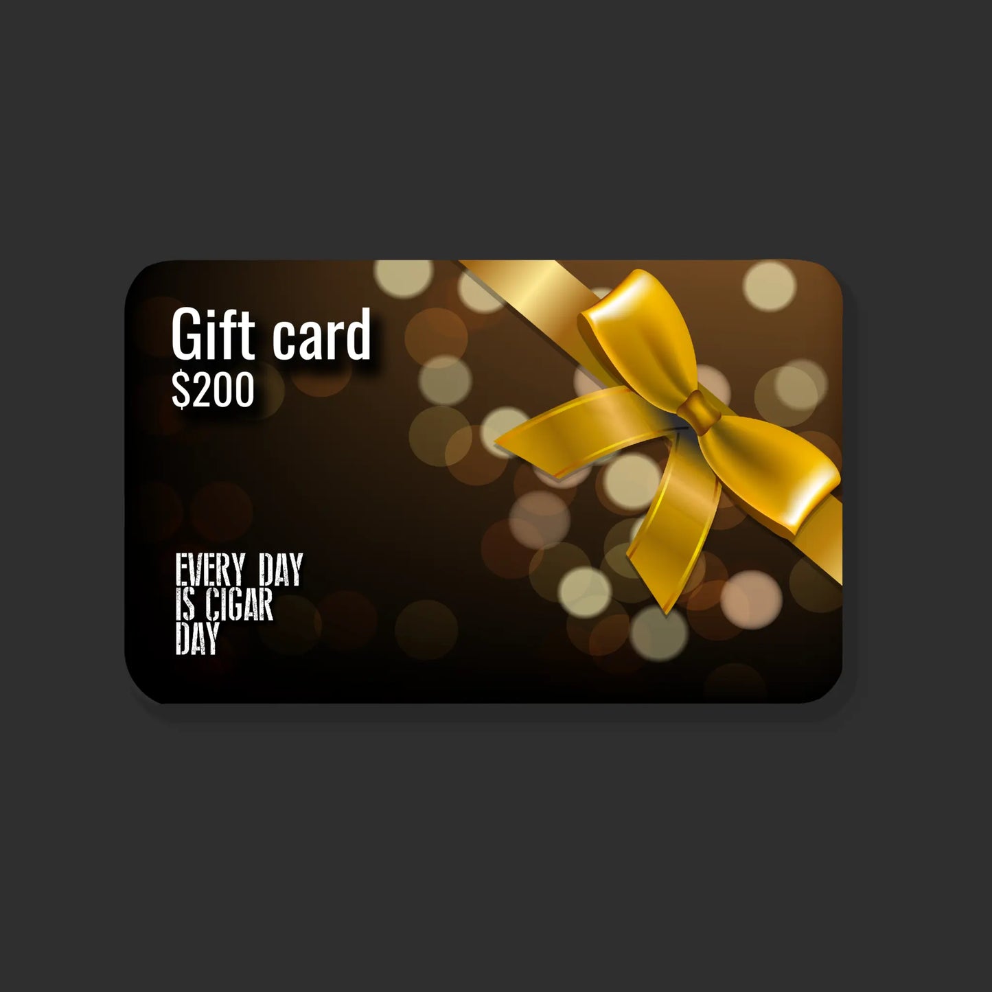 Every Day Is Cigar Day Gift Card - MENLL