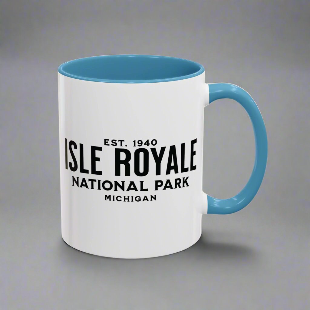 Isle Royal National Park Accent Mug