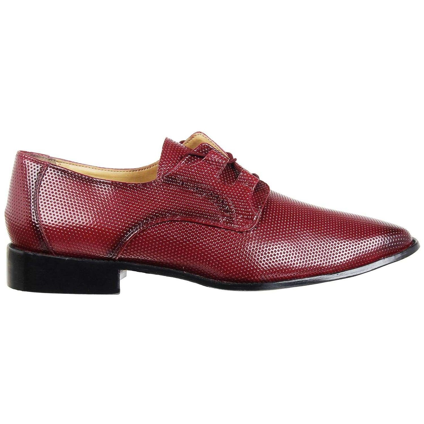 Blacktown Genuine Leather Oxford Style Lace-Up Dress Shoes For Men - MENLL