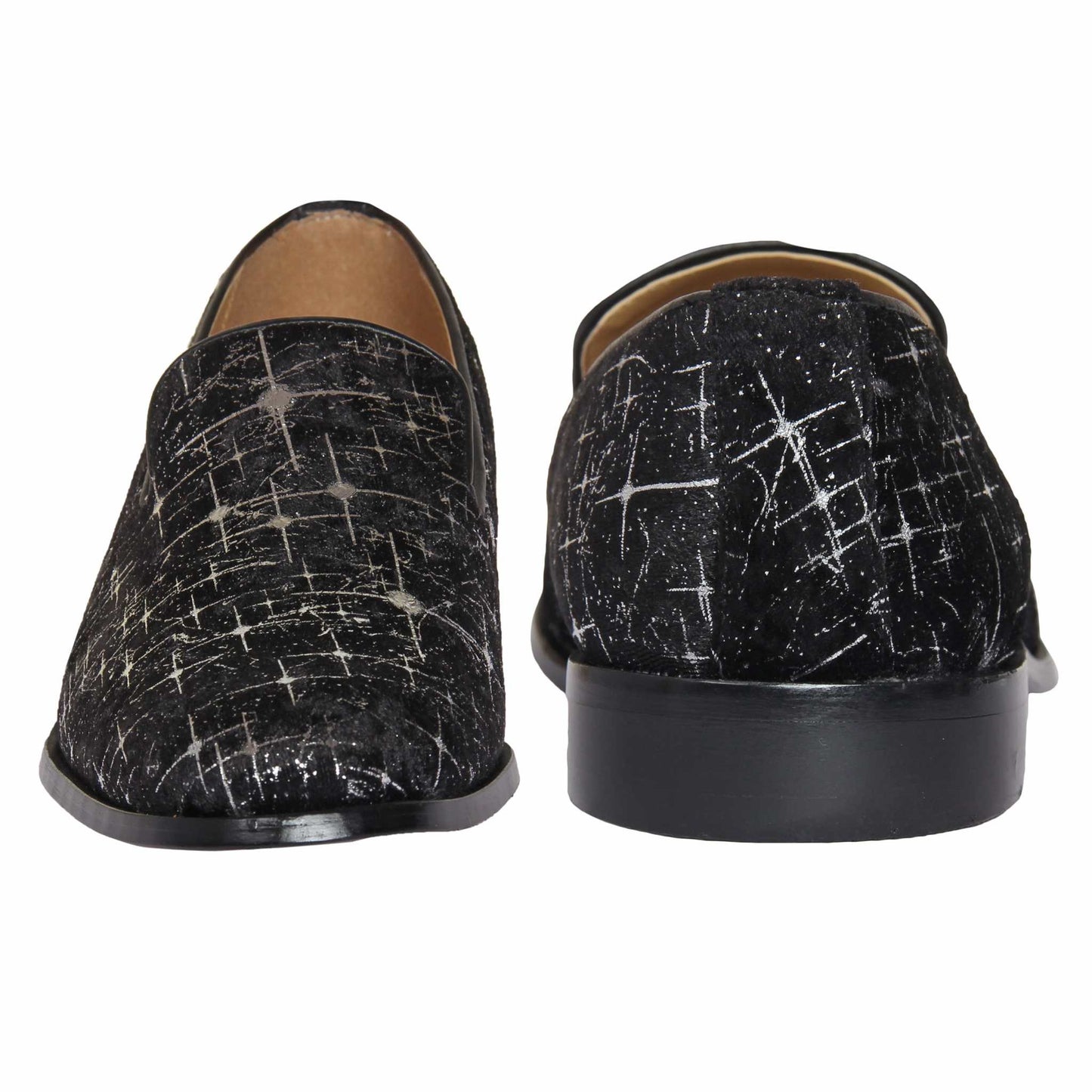 LIBERTYZENO Slip-On for Mens Leather Cushioned Footbed Tassels Loafer Shoes - MENLL