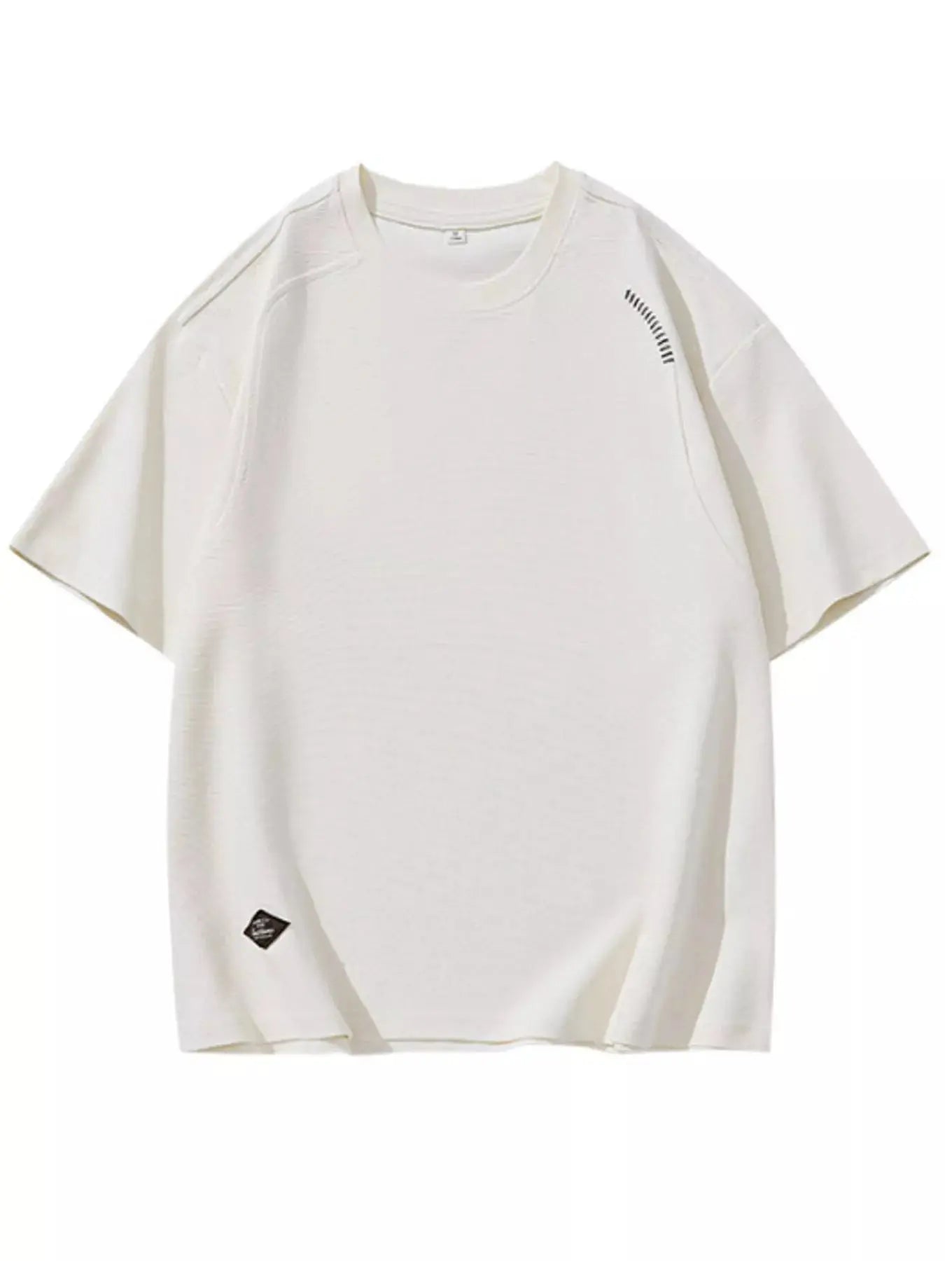 Trendsi Plus Size Tee Men's Casual Crew Neck Everyday T-Shirt Soft, Fast Track by Trendsi