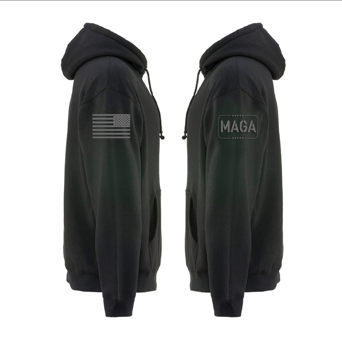 D.O.G.E SWAG Apparel & Accessories > Clothing > Shirts & Tops > Hoodies - 45/47 Black Hoodie - Premium Quality D.O.G.E SWAG