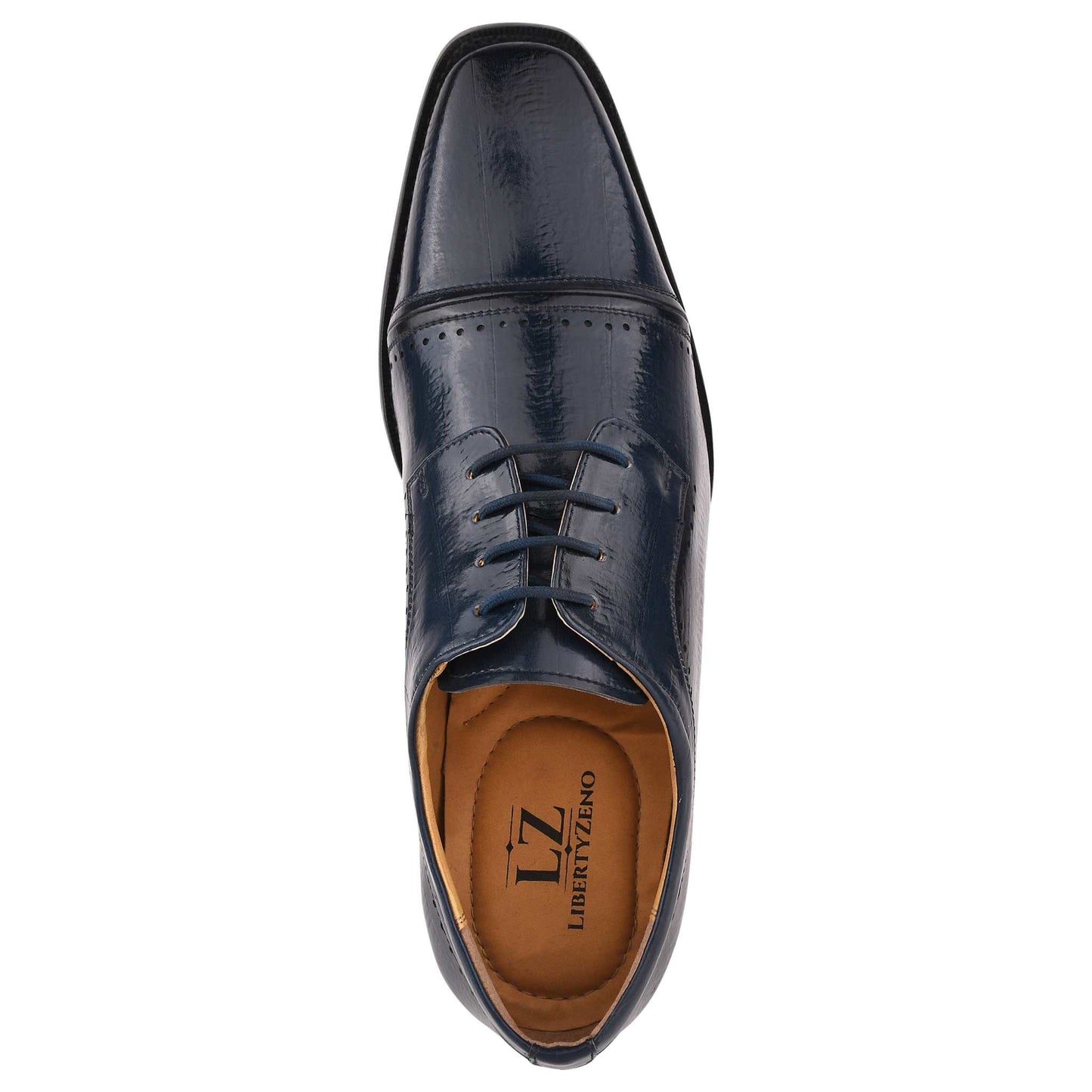BRUCE Leather Oxford Style Dress Shoes - MENLL