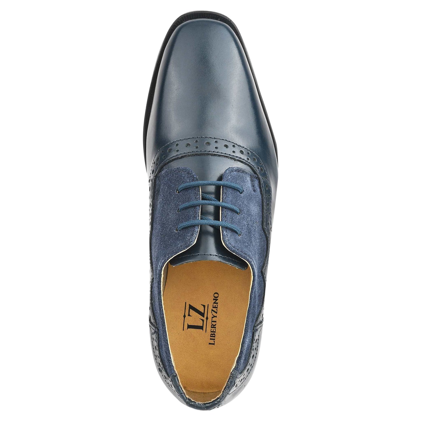 Amy Leather Suede Oxford Style Kids Dress Shoes - MENLL