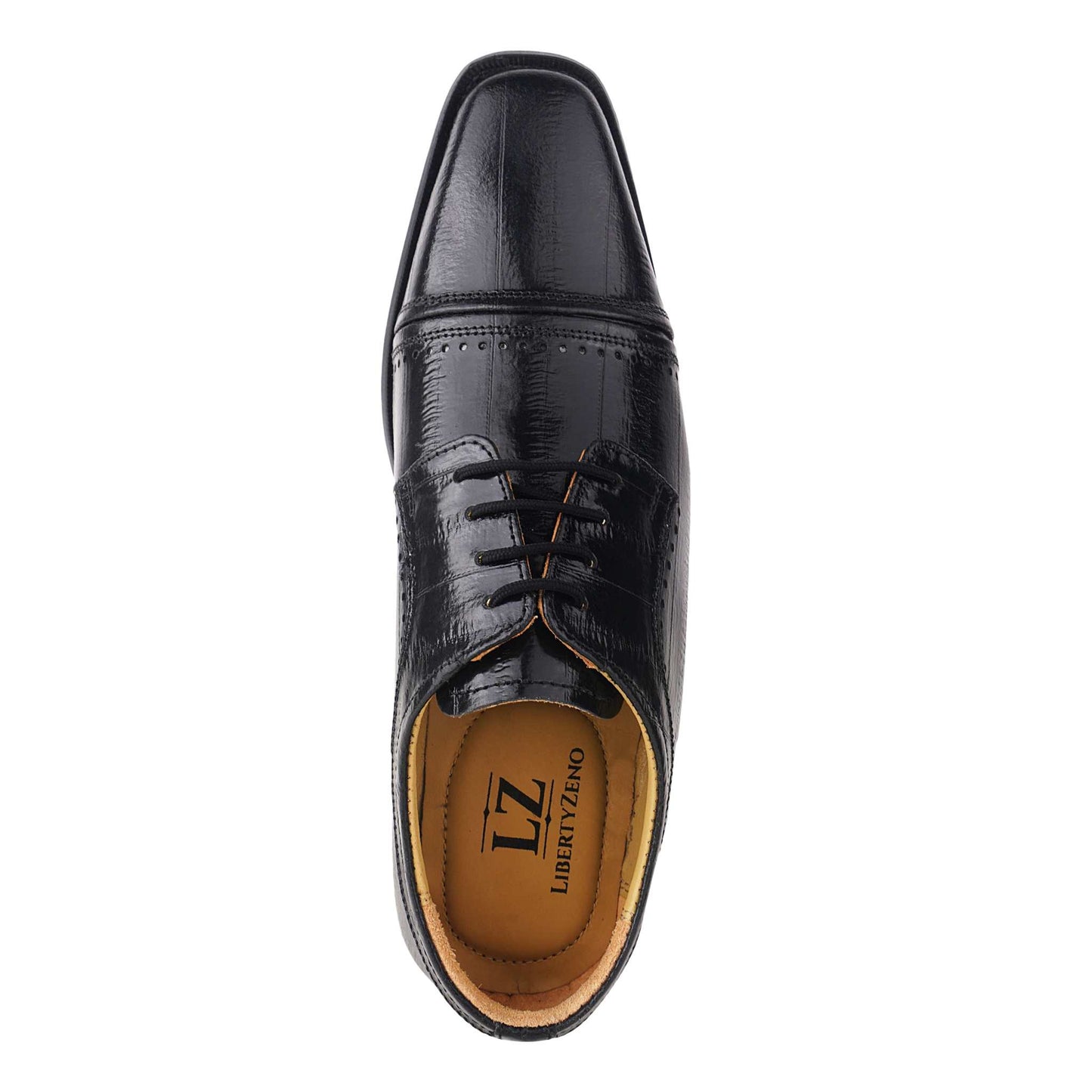 BRUCE Leather Oxford Style Dress Shoes - MENLL