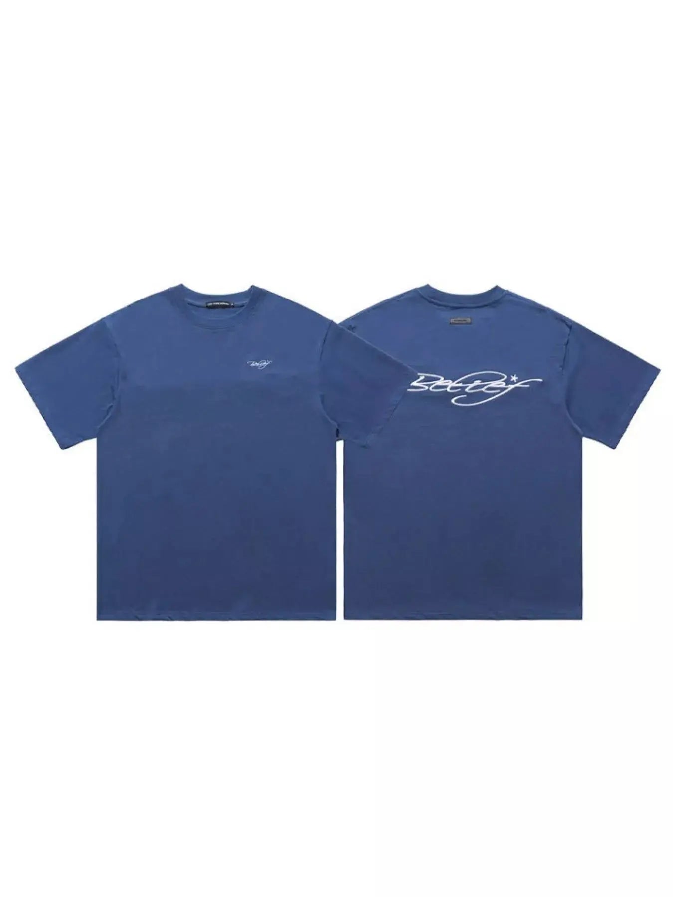 Trendsi Men's Round Neck Tee Casual Wear T-Shirt Soft & Breathable by Trendsi