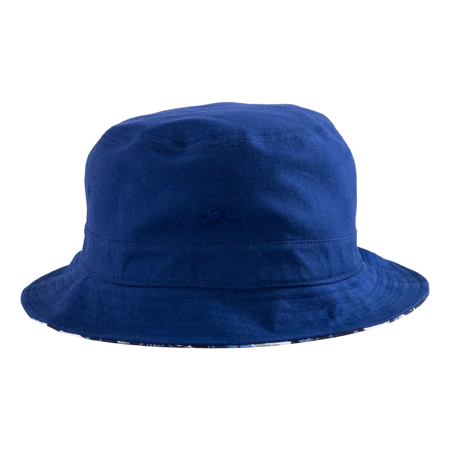 A.Tiziano Reversible Blue Floral Bucket Hat Unisex Summer Fashion Accessory by A.Tiziano