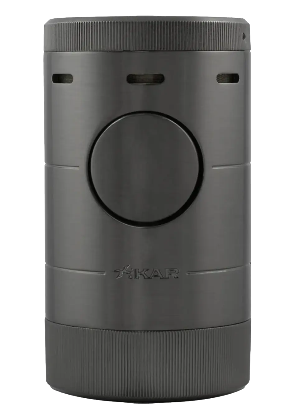 Every Day Is Cigar Day Quad Jet Torch Gray Cigar Lighter Gift for Men Windproof by Every Day Is Cigar Day