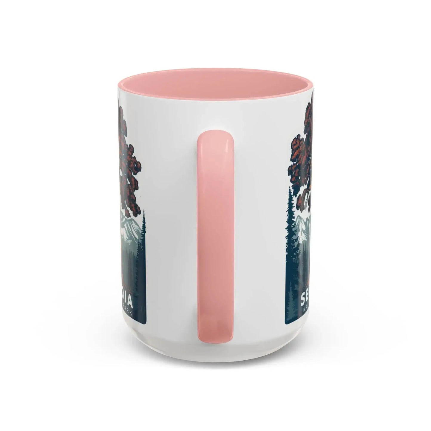 Park Service Apparel Sequoia Big Tree Souvenir Unisex Coffee Mug Durable Ceramic by Park Service Apparel