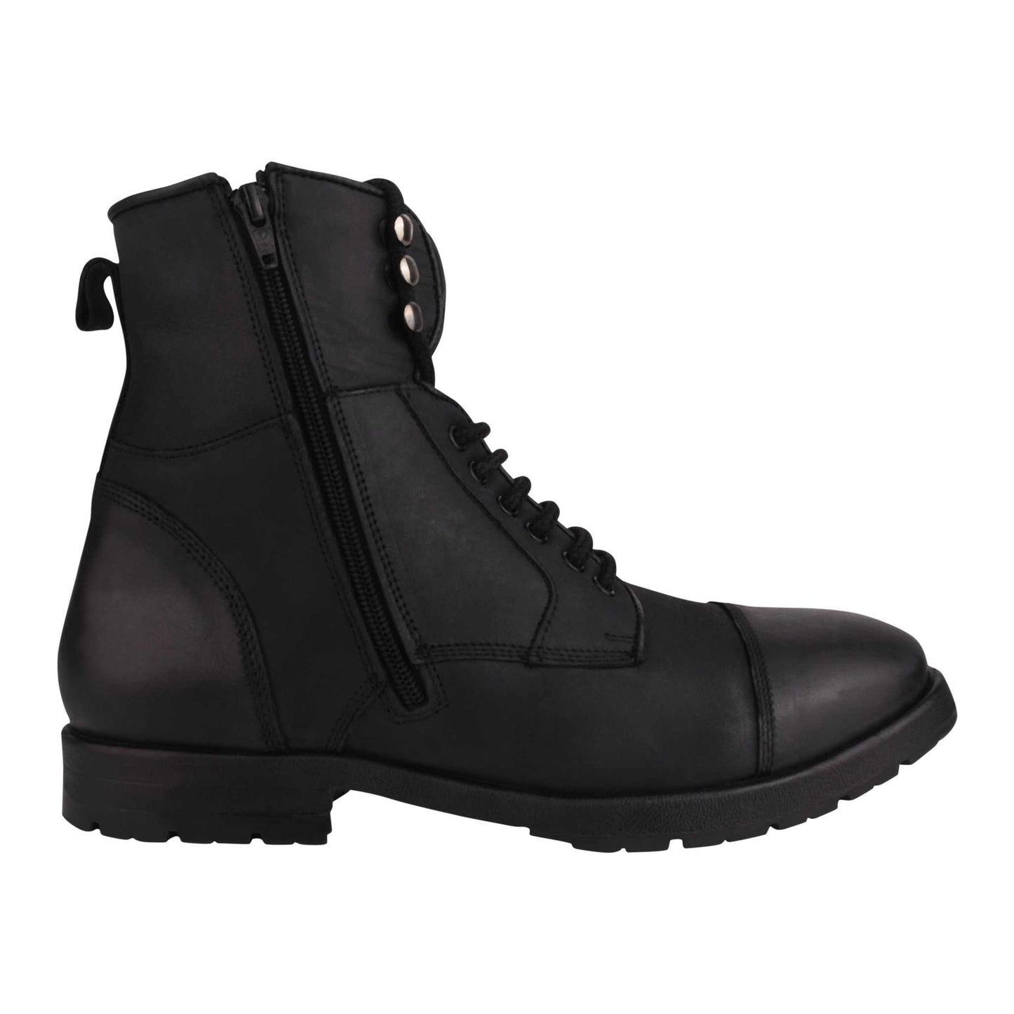 Hopper Men's Leather Ankle Length Boots - MENLL