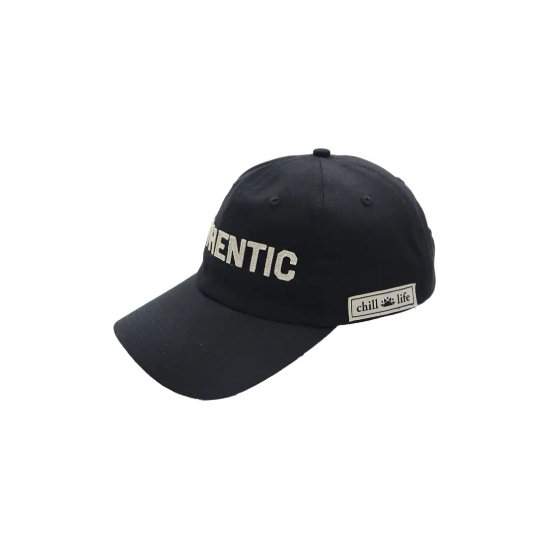 MENLL Vintage Black Cotton Cap Men's Casual Hat Adjustable Unstructured by MENLL