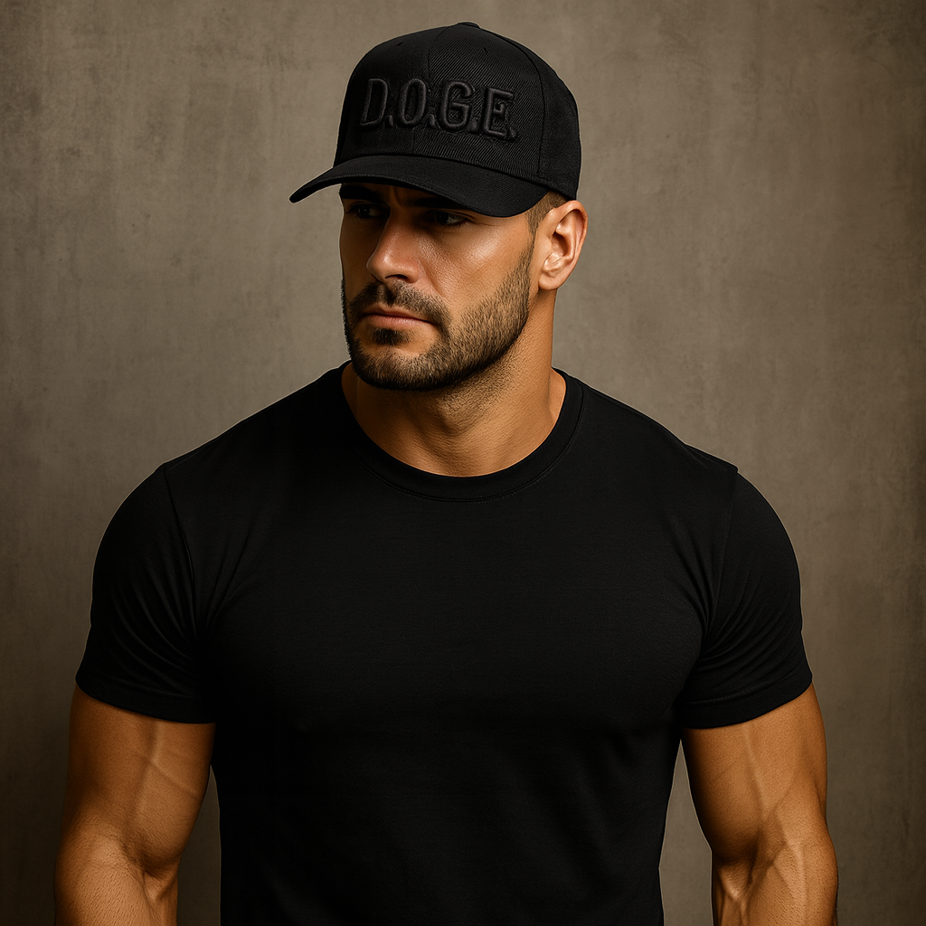 D.O.G.E SWAG Apparel & Accessories > Clothing Accessories > Hats - TRUCKER - D.O.G.E Blackout Hat - Premium Quality