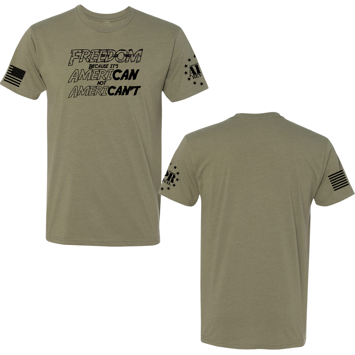 Intimates - Freedom: AmeriCAN, not AmeriCAN'T American Patriot Revival