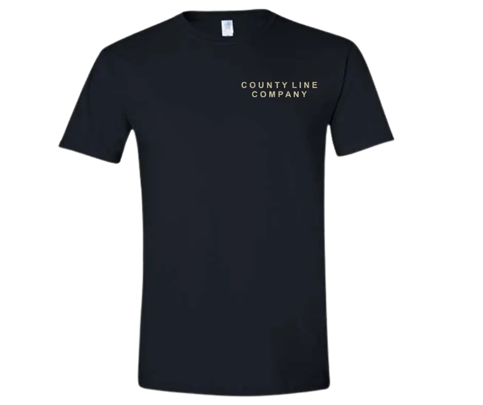 County Line Co. Retriever Tee Unisex Patriotic Dog Graphic T-Shirt Soft & Comfy by County Line Company