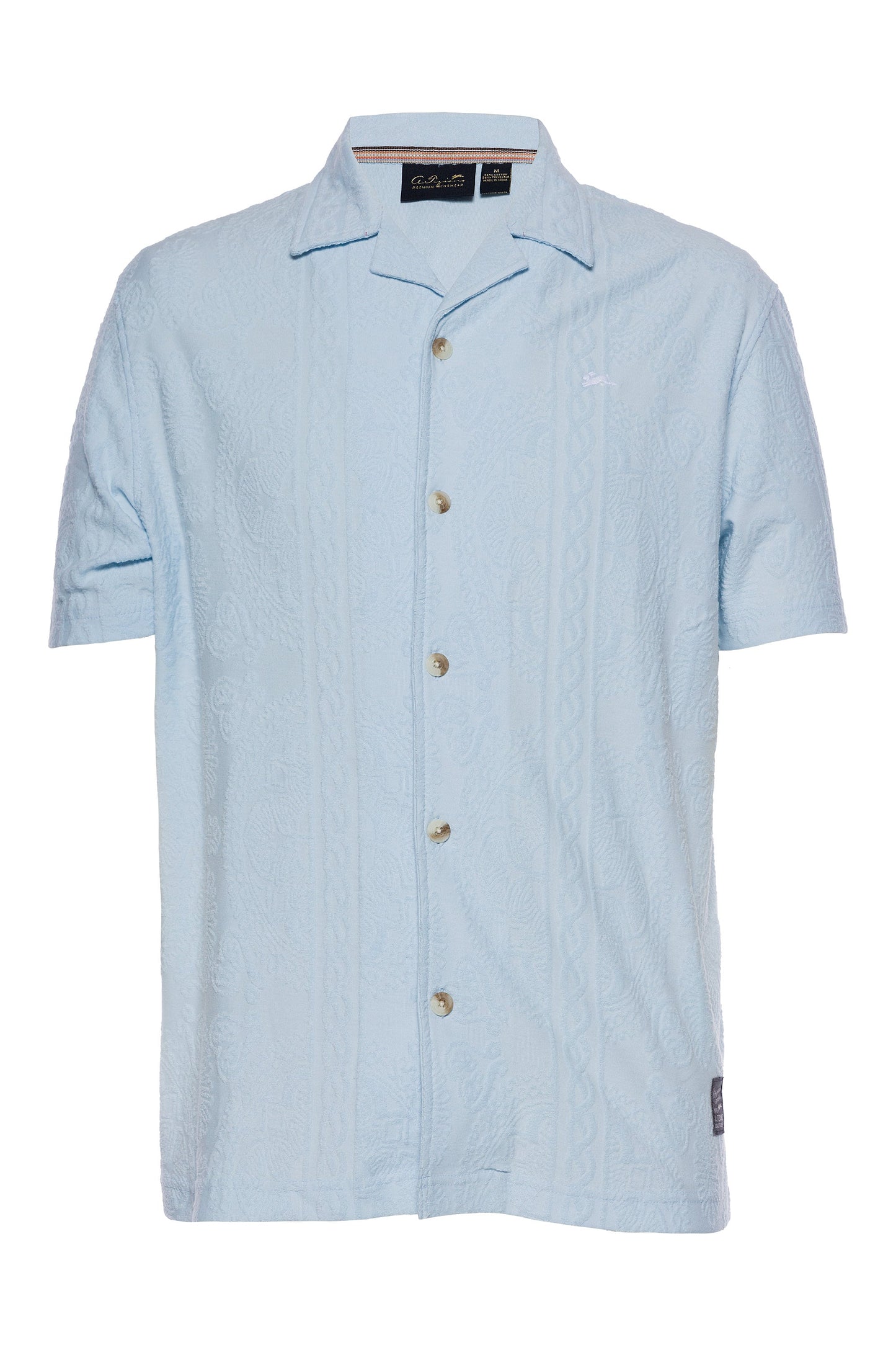 A.Tiziano A.Tiziano Men Shirts - Aston | Jacquard Knit Shirt - Premium Quality - Premium Quality