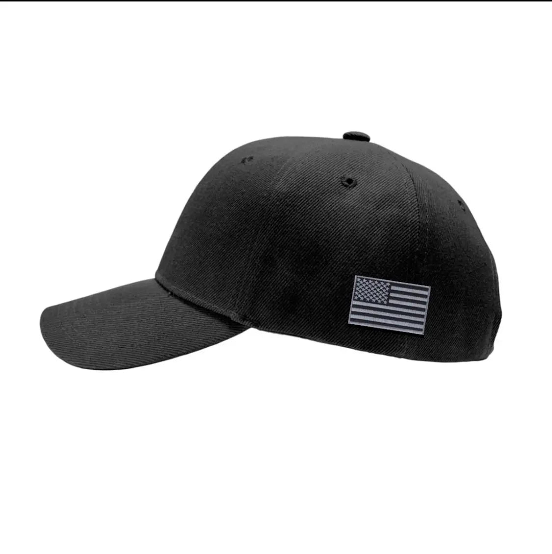FLEX-FIT - Make AMERICA Healthy Again Black Hat D.O.G.E SWAG