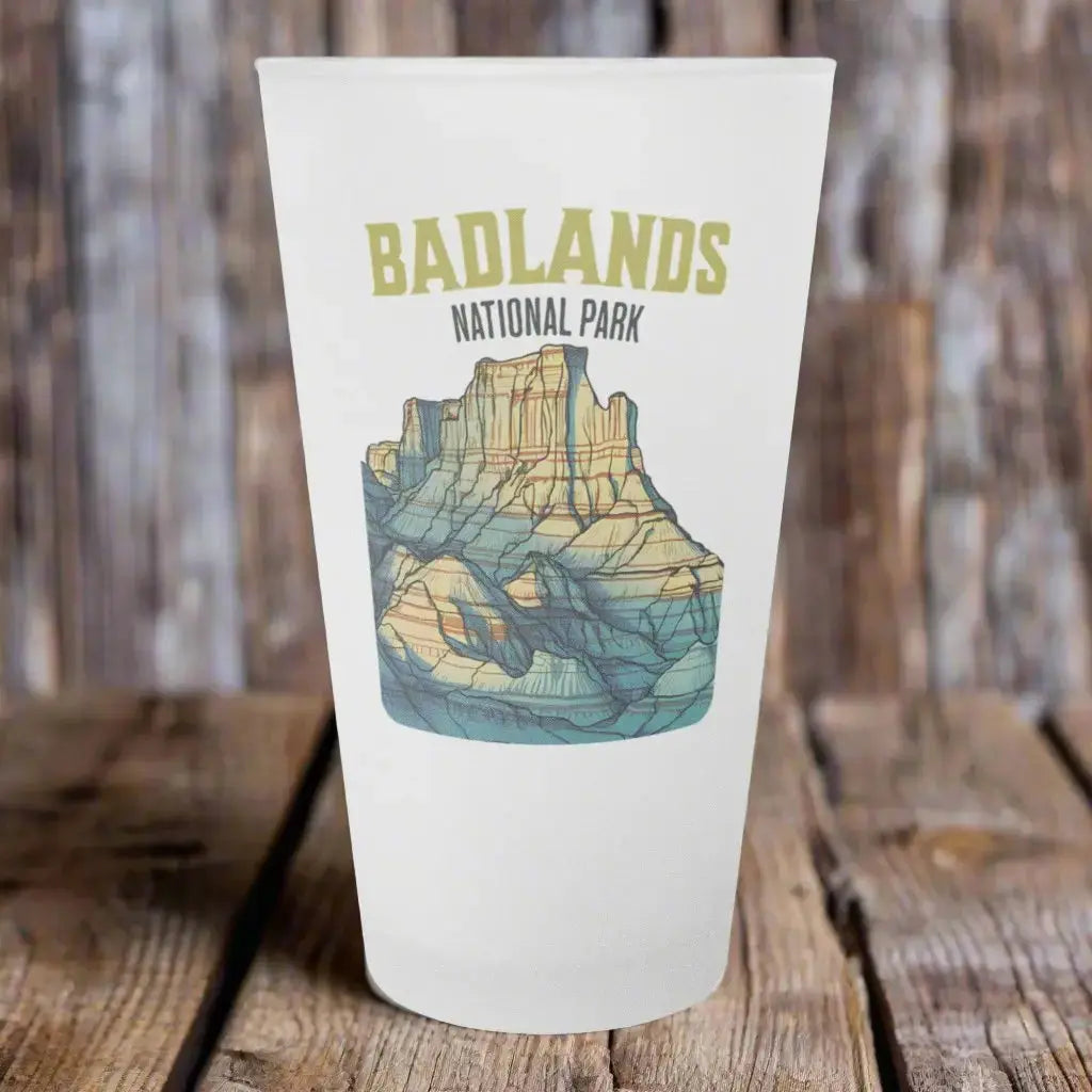 Badlands National Park Frosted Pint Park Service Apparel
