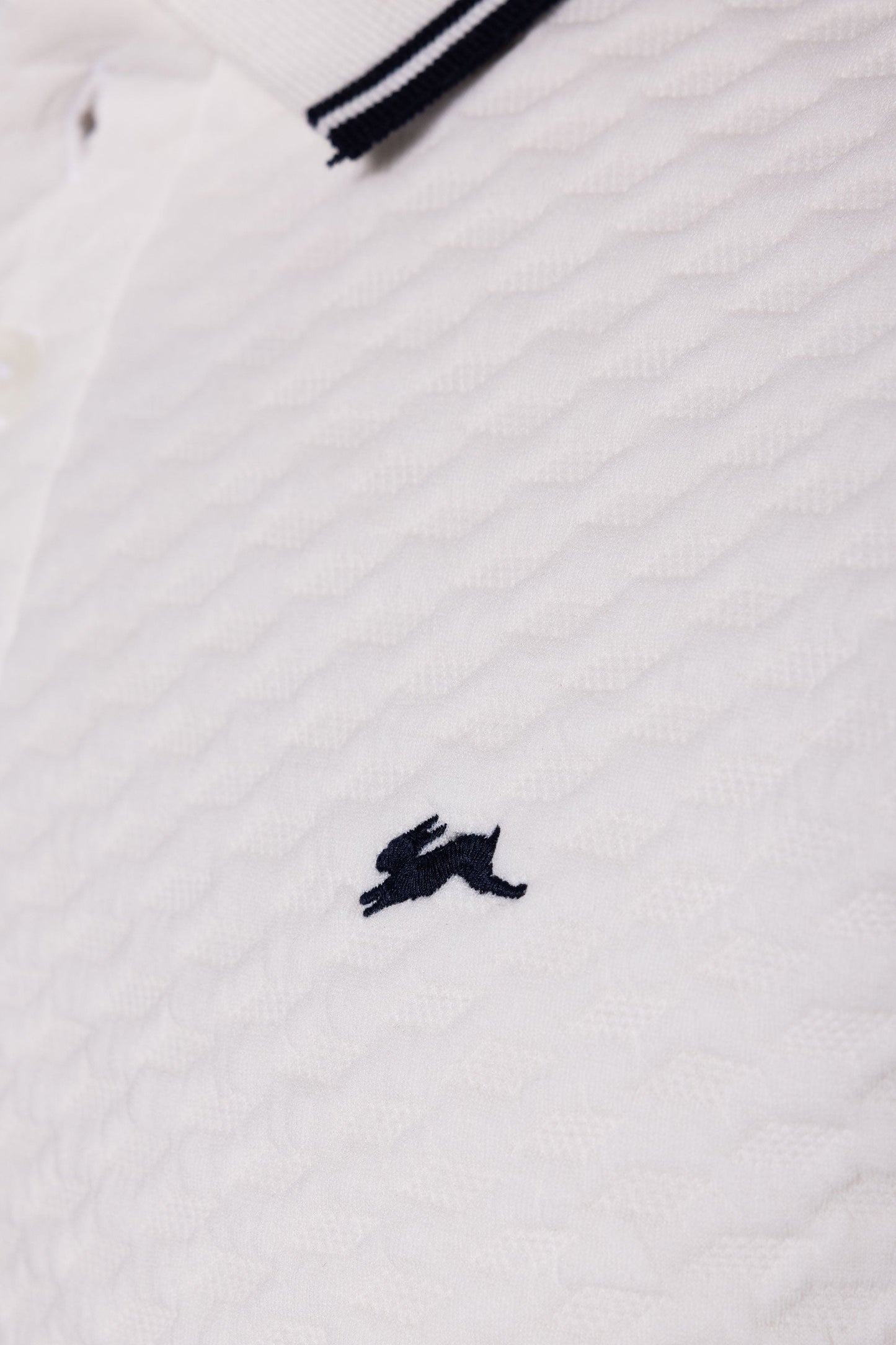 A.Tiziano Apparel - A.Tiziano Baylor | Jacquard Knit Polo - Premium Quality - Premium Quality
