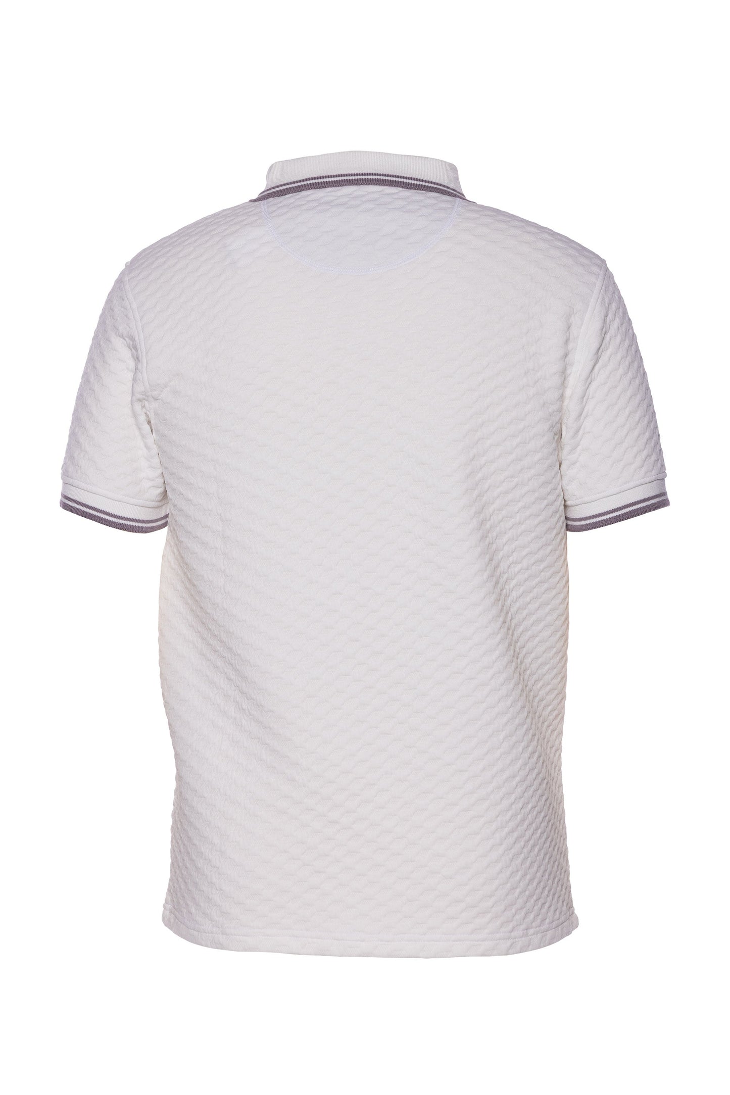 A.Tiziano Apparel - A.Tiziano Baylor | Jacquard Knit Polo - Premium Quality - Premium Quality