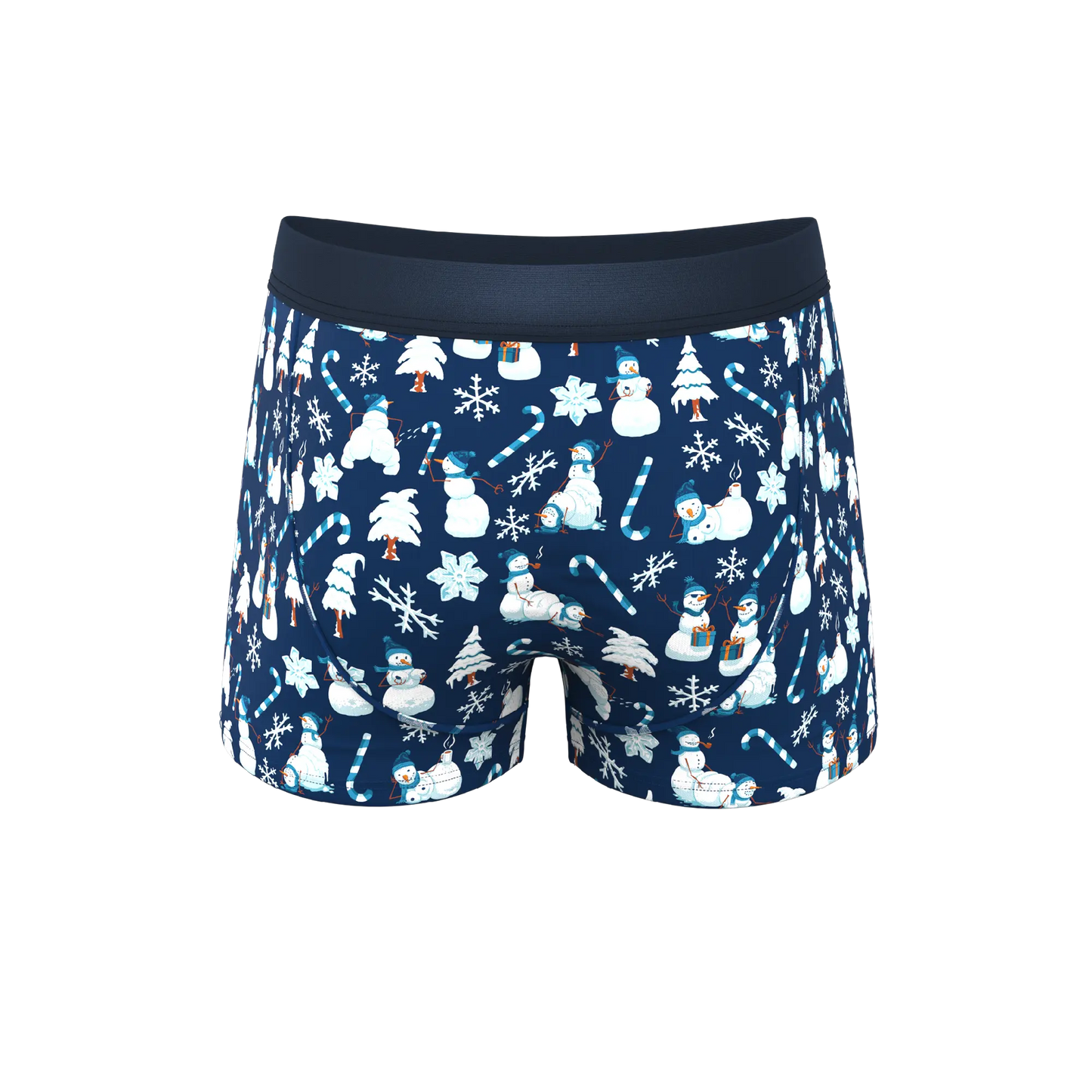 The Big Blizzard | Naughty Snowmen Ball Hammock® Pouch Trunks Underwear Shinesty