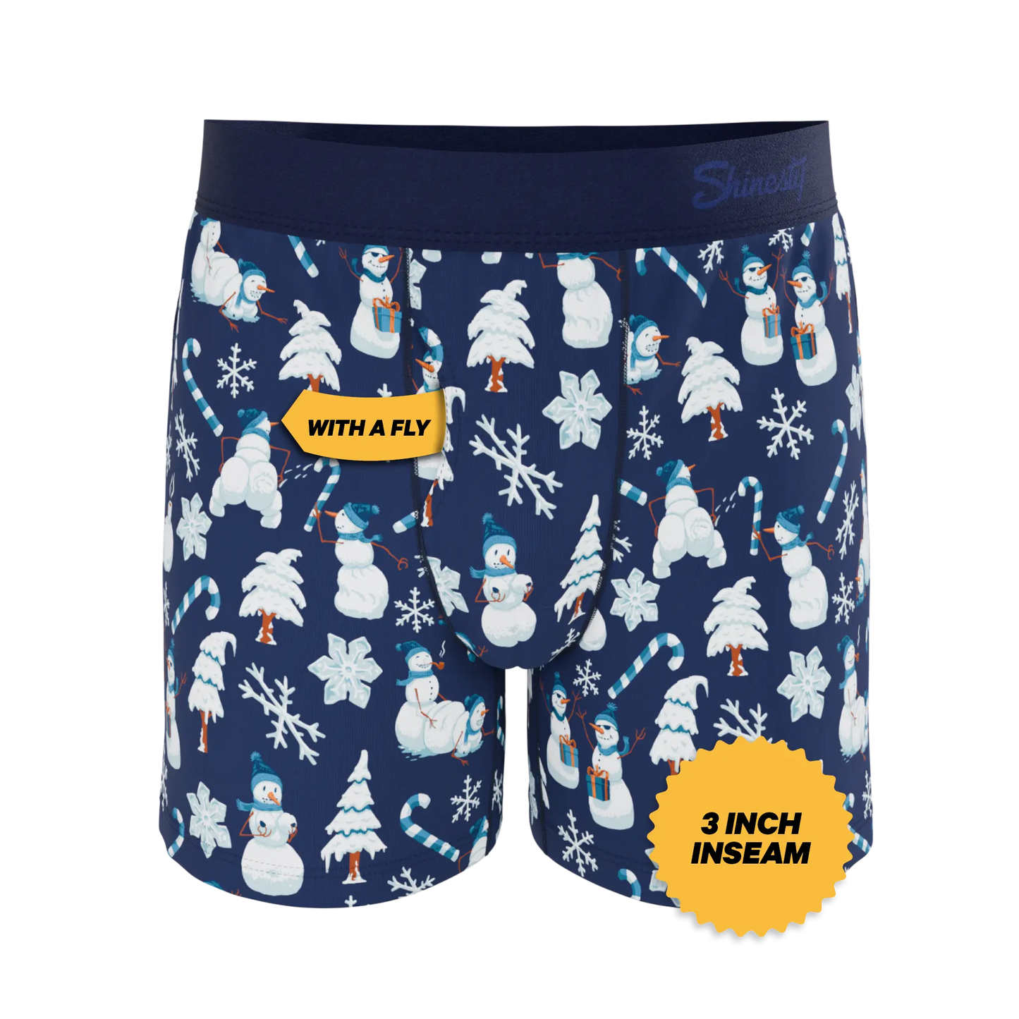 The Big Blizzard | Naughty Snowmen Boxers - MENLL