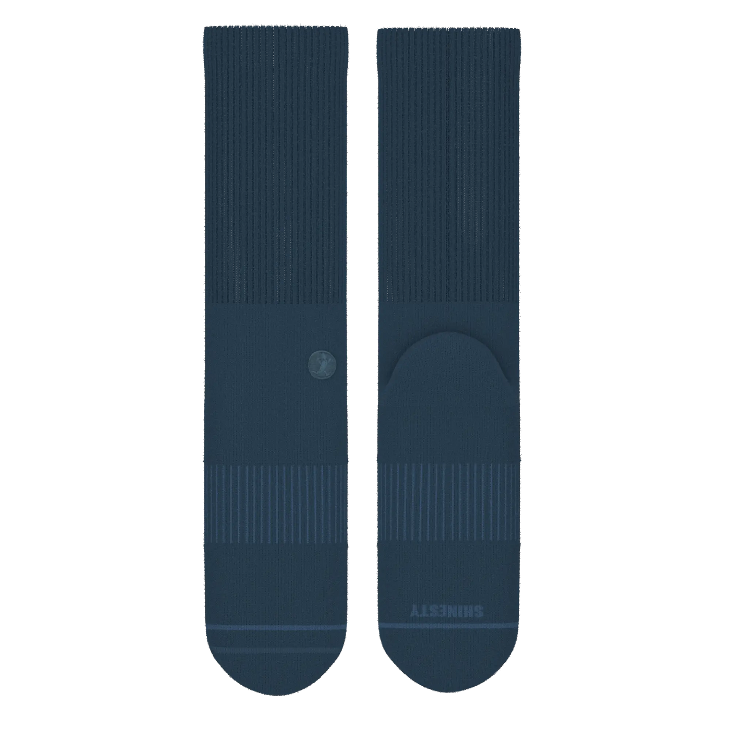 The Big Blue | Navy Heel Hammock™ Crew Socks - MENLL