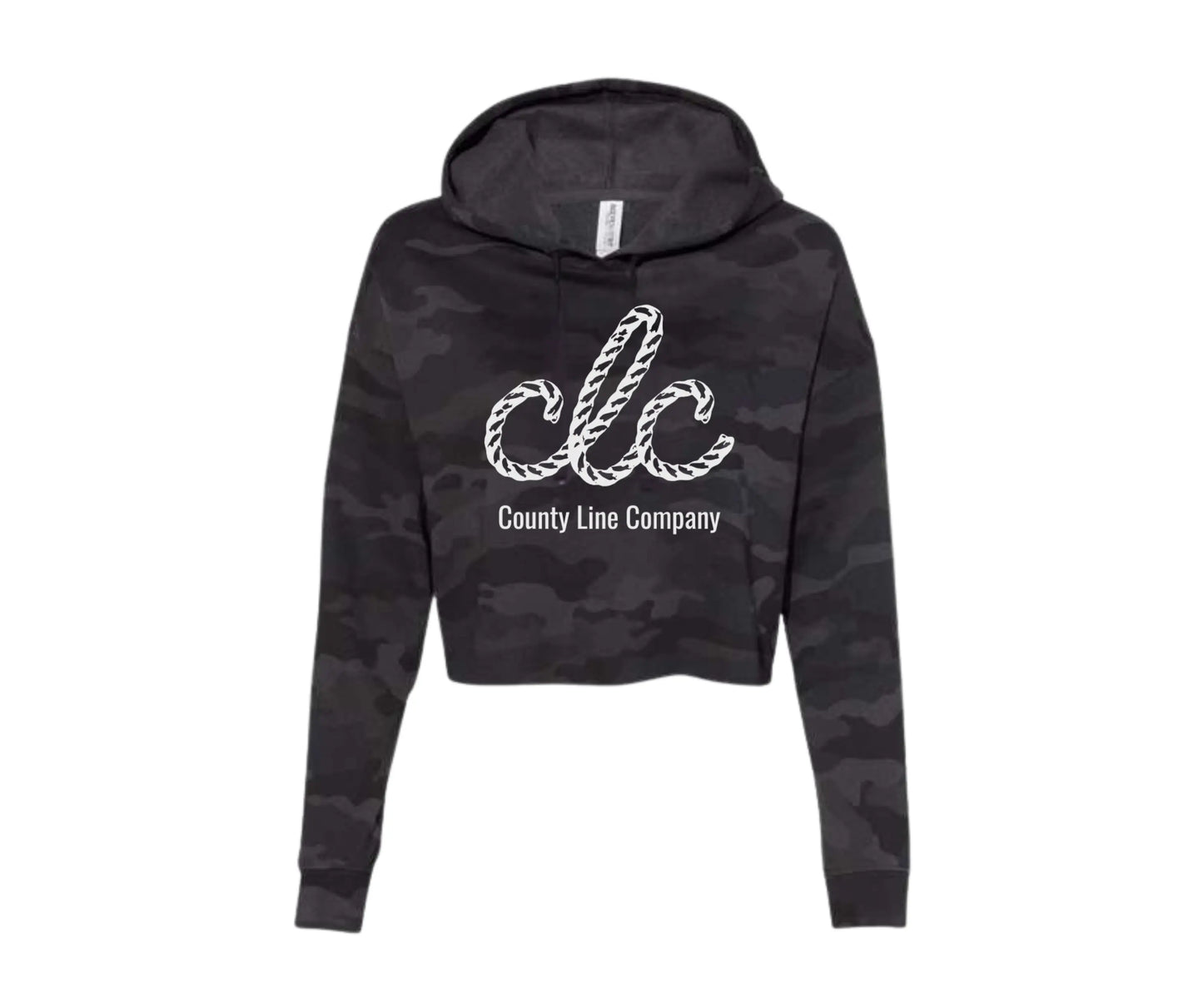 Envy Camo Cropped Hoodie County Line Company