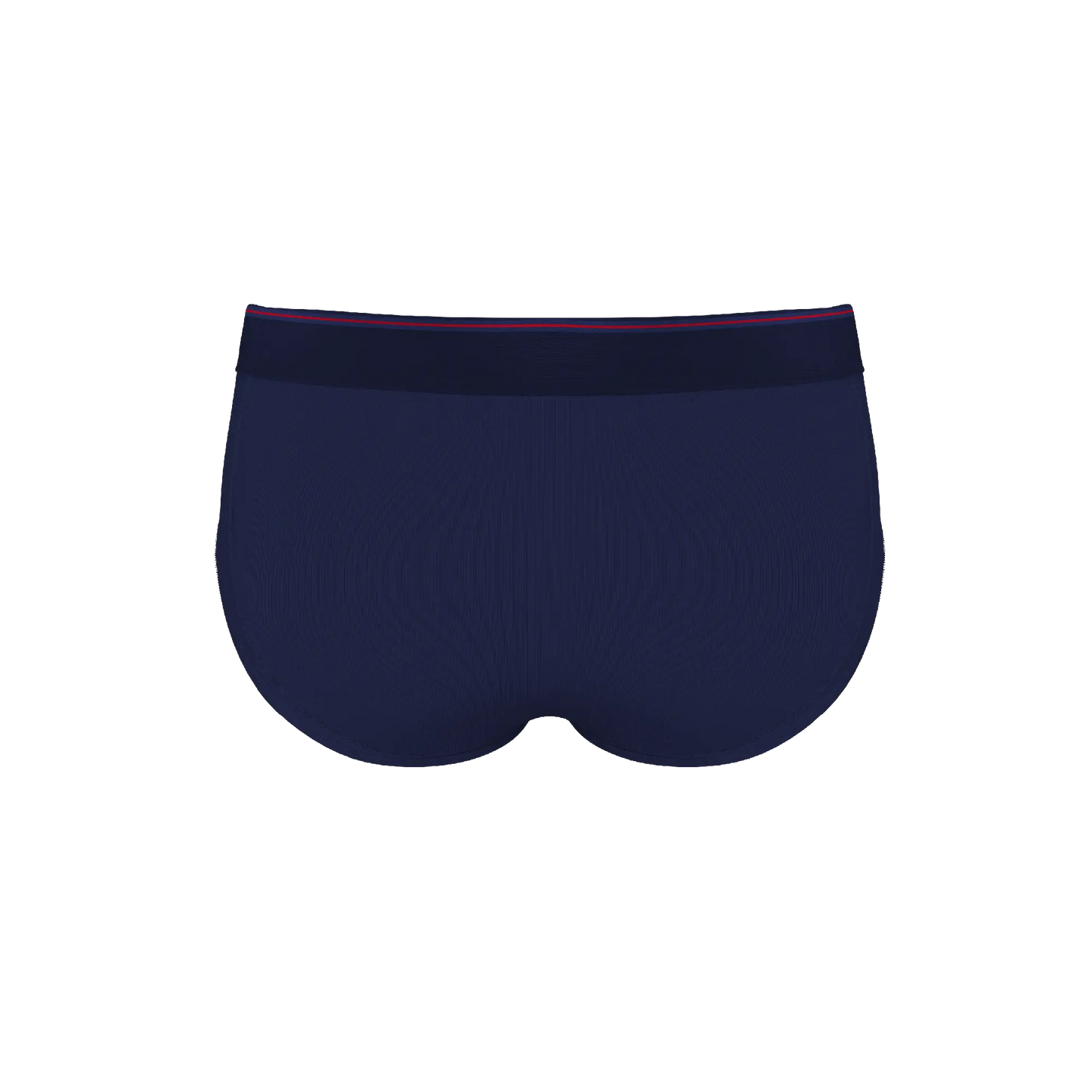 The Blueberry Pie | Red Tip Navy Ball Hammock® Pouch Underwear Briefs - MENLL