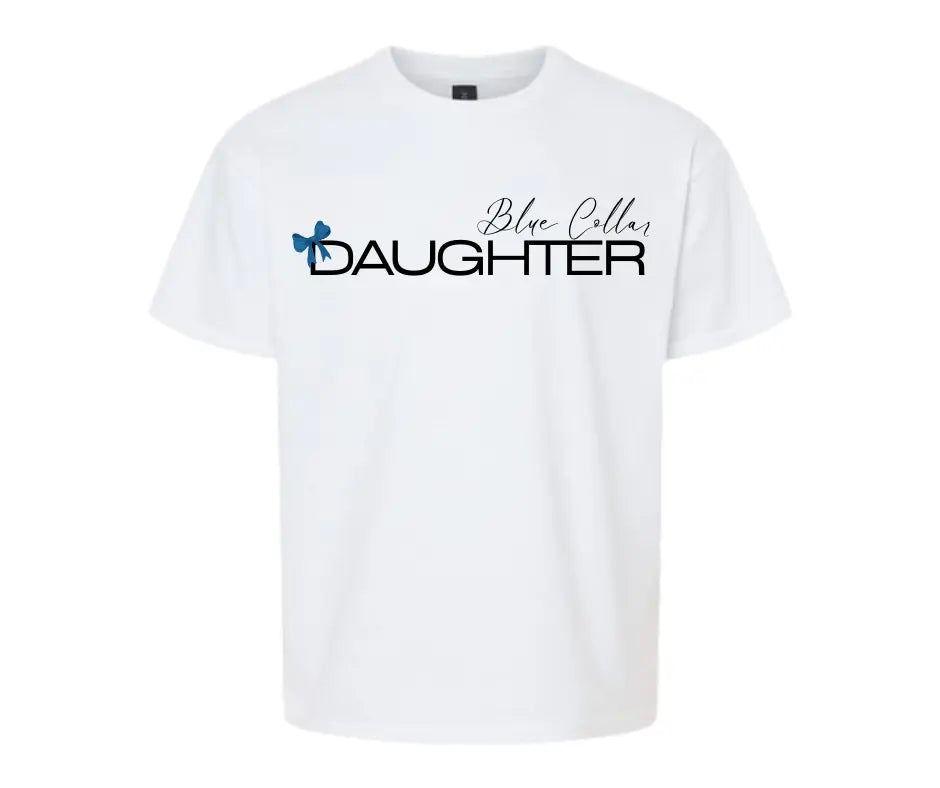 County Line Co. Blue Collar Daughter Tee Women's Soft Graphic T-Shirt by County Line Company