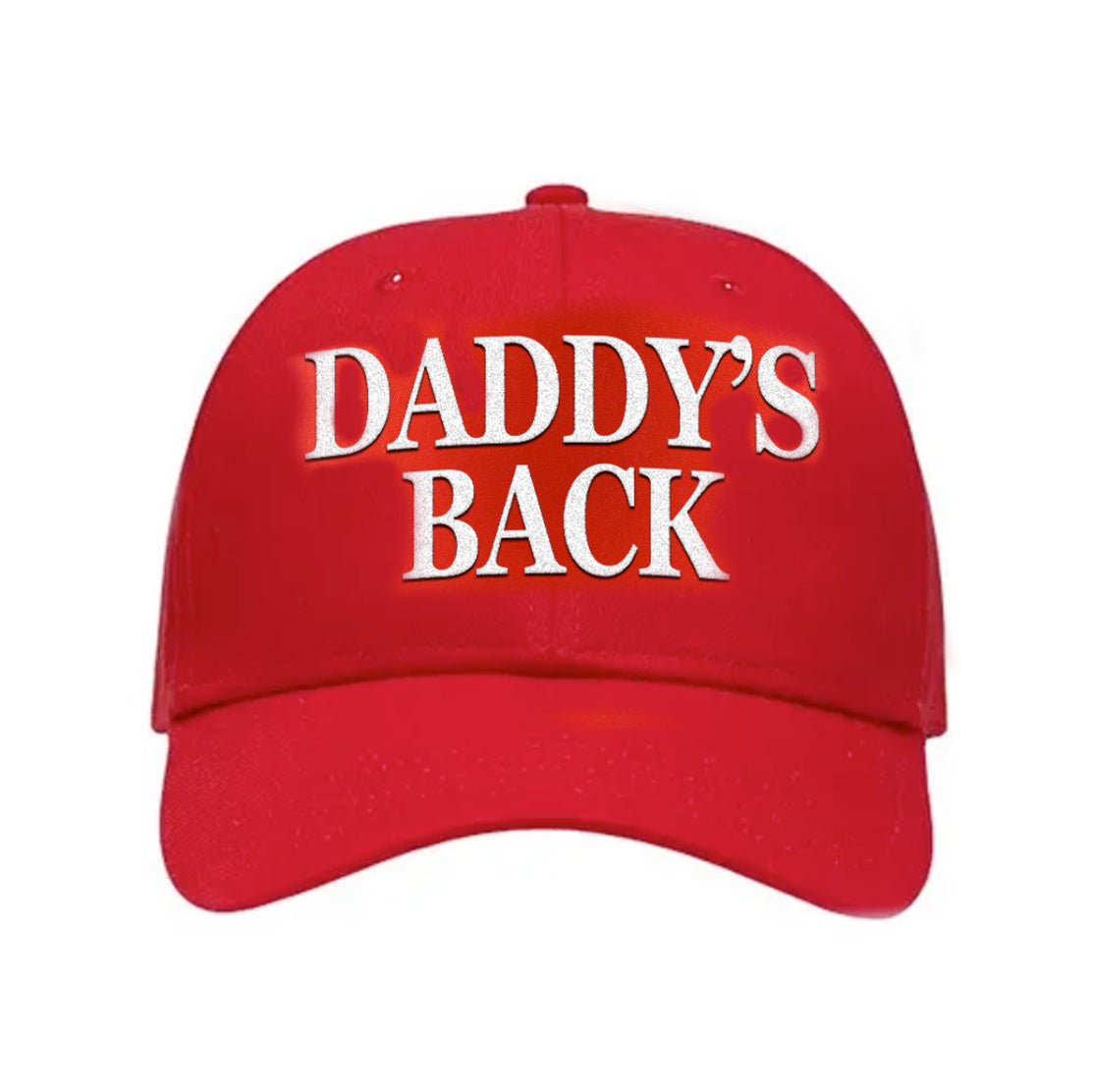 D.O.G.E SWAG Apparel & Accessories > Clothing Accessories > Hats - TRUCKER - Daddy's Back Red Hat - Premium Quality