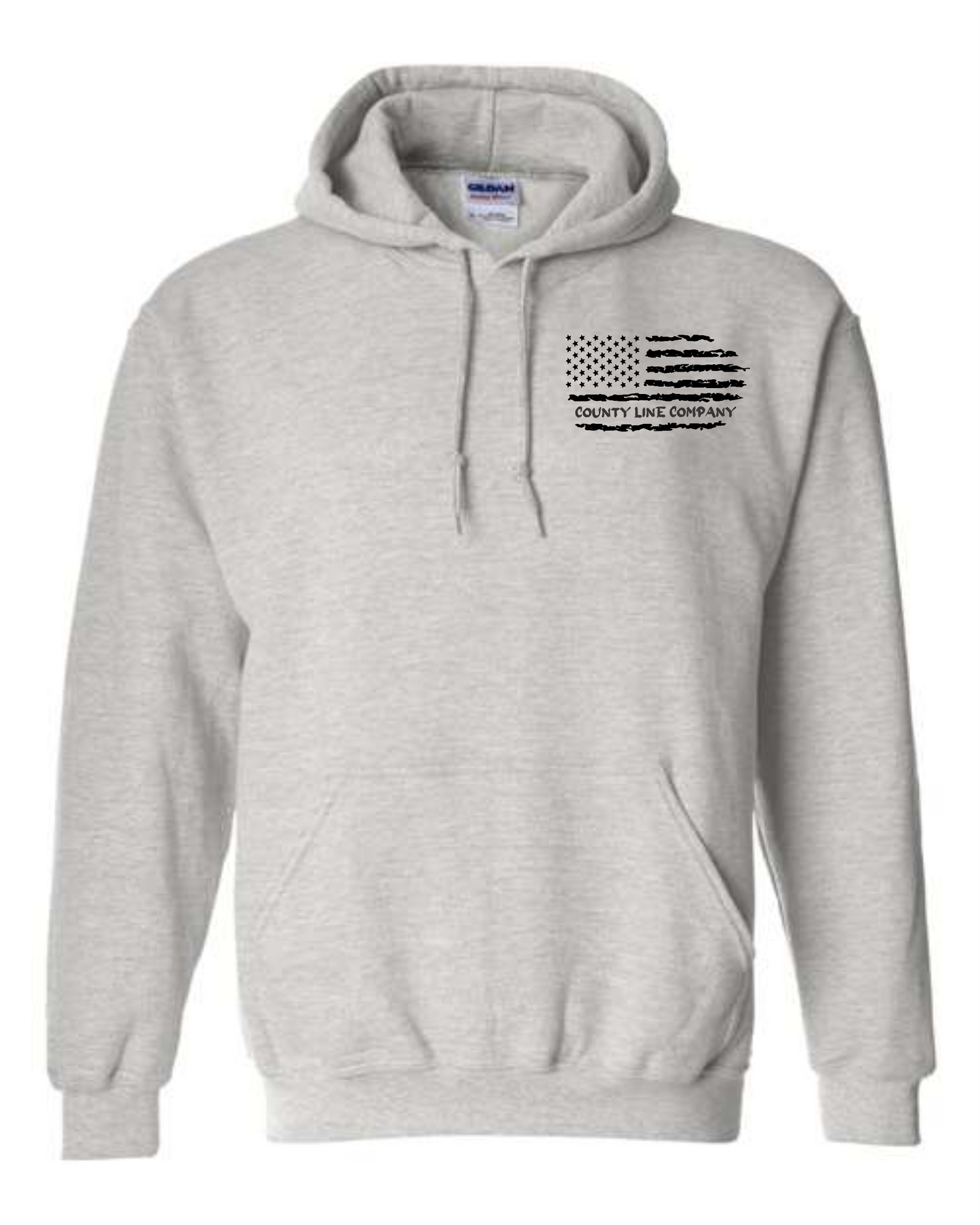 Distressed CLC Hoodie County Line Company
