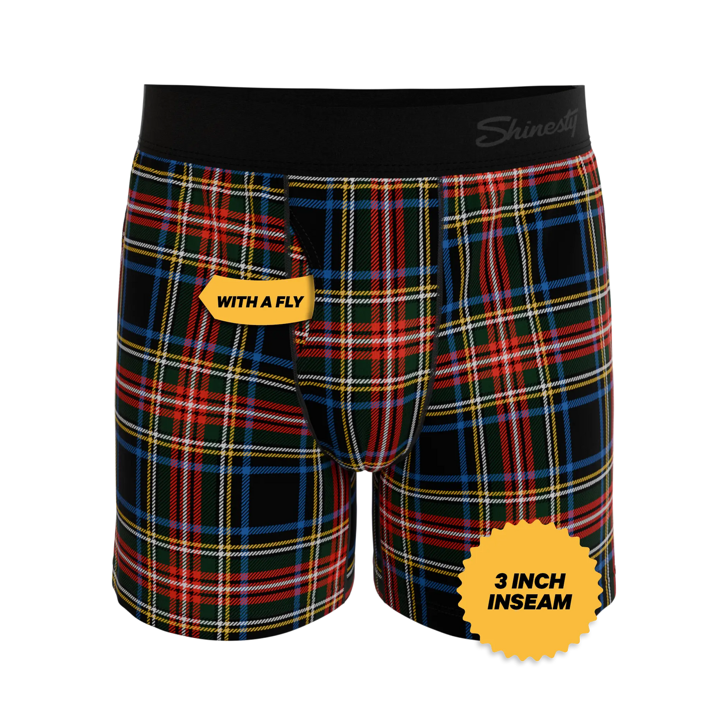 The Cappuccino | Holiday Tartan Plaid Boxers - MENLL