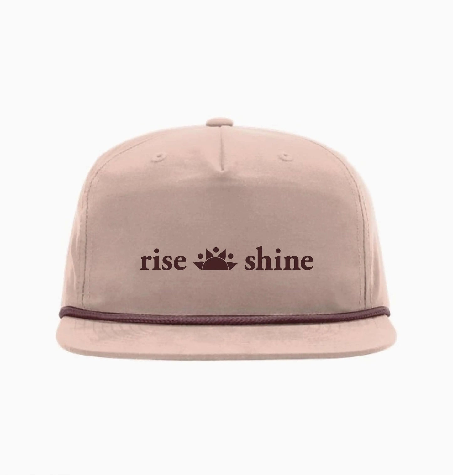 rise & shine Flat Bill with Braid cap - | MENLL