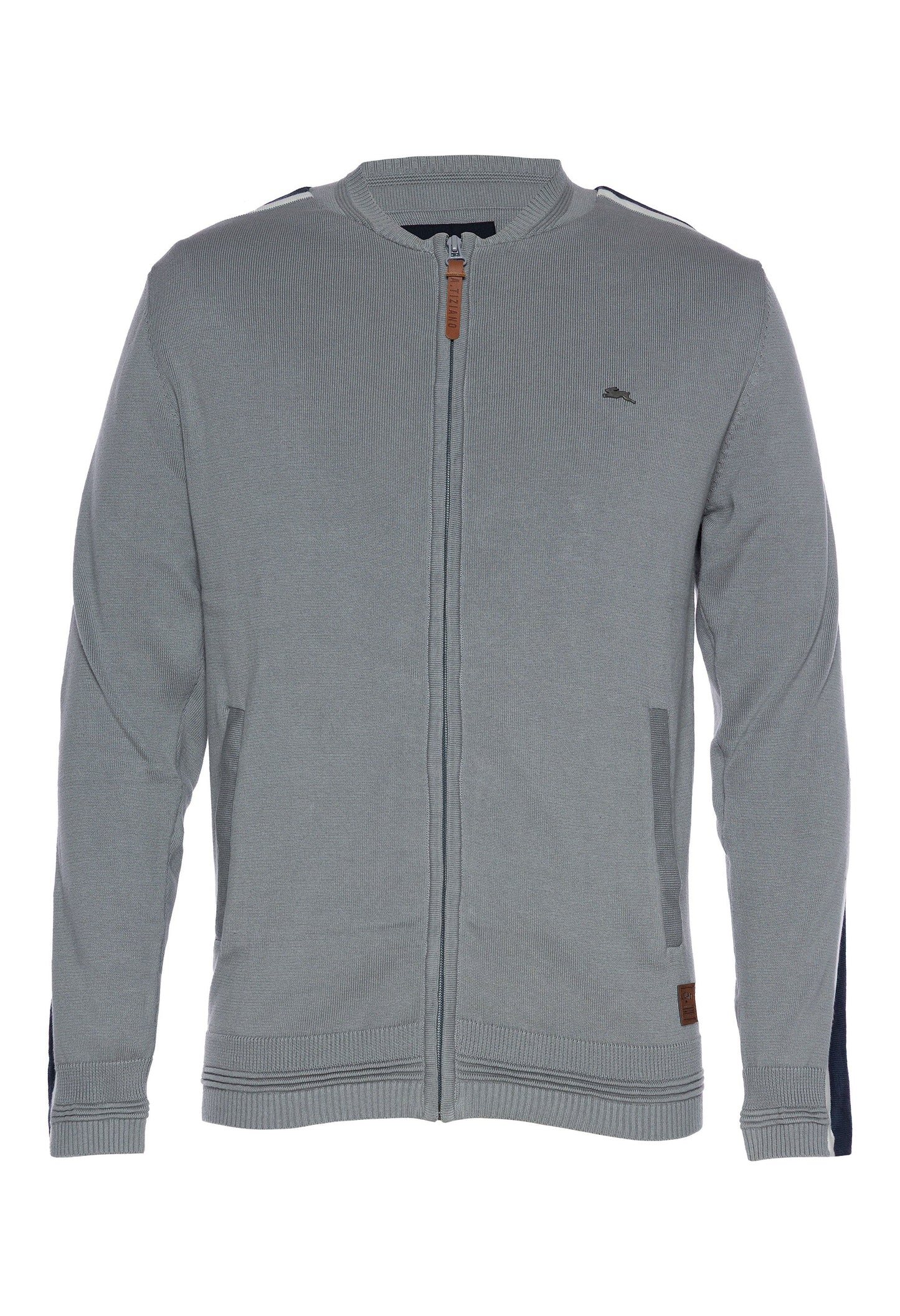 A.Tiziano Apparel - A.Tiziano Coleman | Sweater Knit Zip Bomber - Premium Quality - Premium Quality