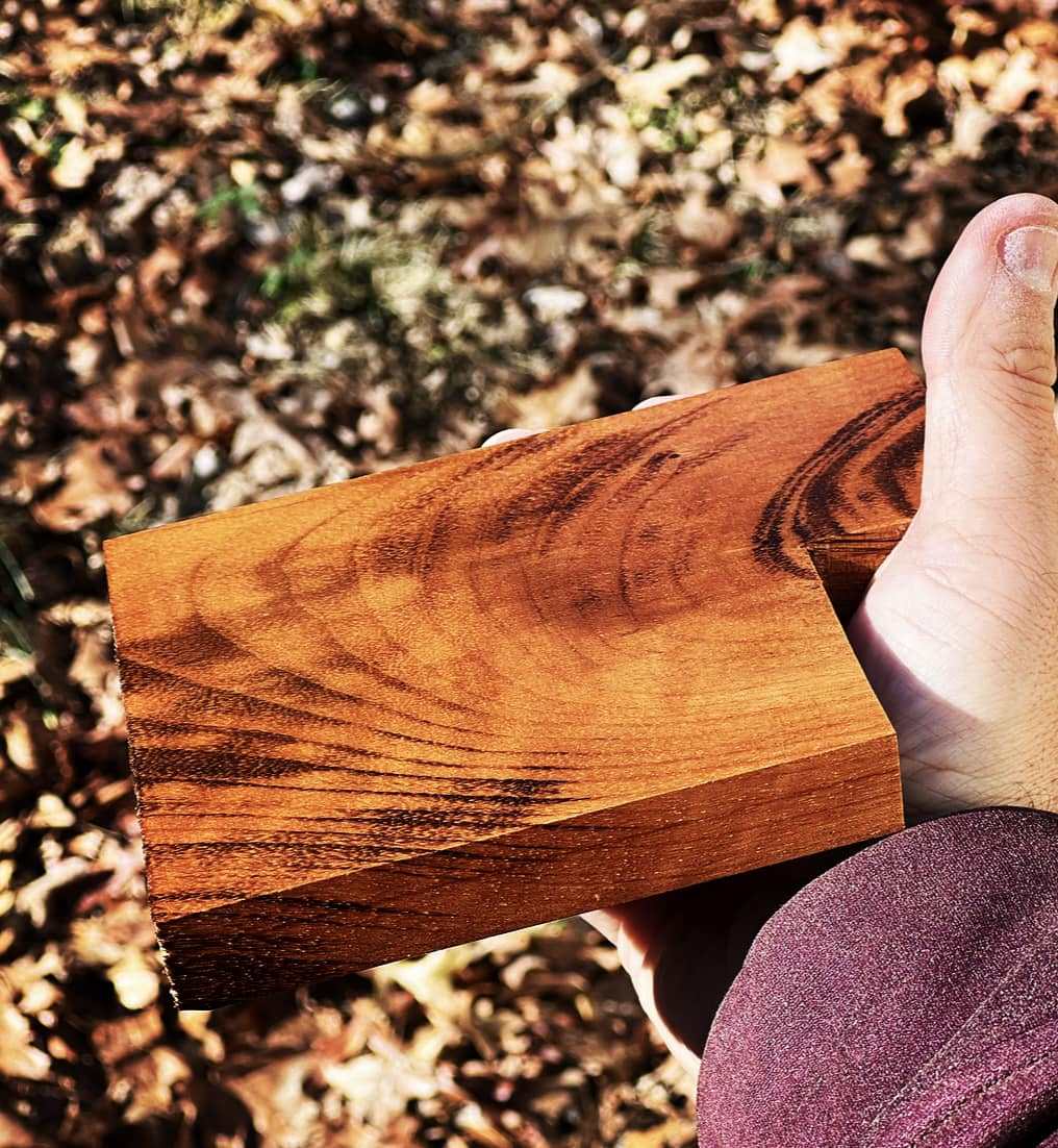 Whiskey Wood Ring Men's Fashion Tiger Inlay Band Unique Style Wood & Leather by Whiskey, Wood & Leather Beard Company