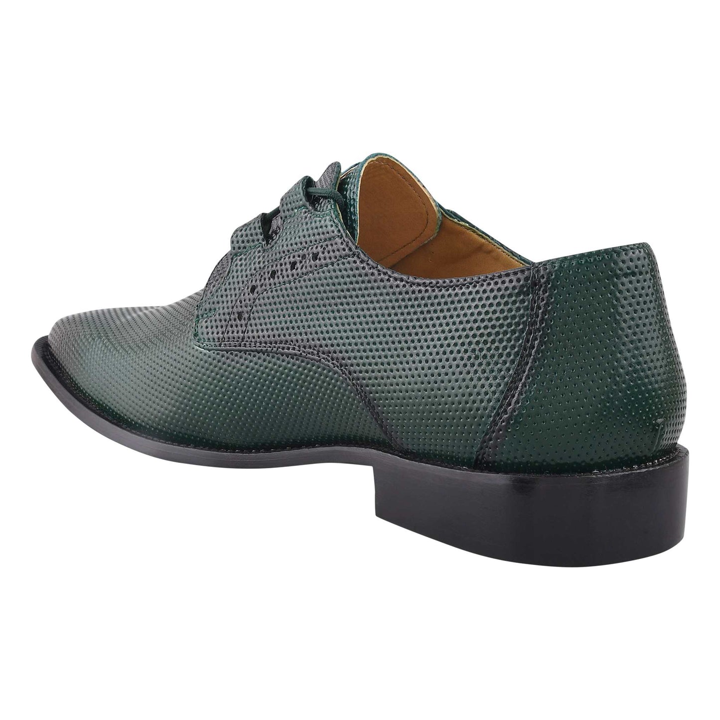 Blacktown Genuine Leather Oxford Style Lace-Up Dress Shoes For Men - MENLL