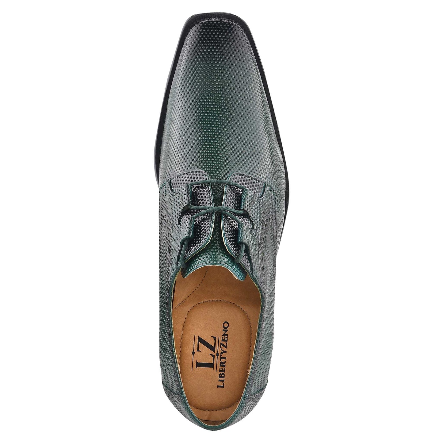 Blacktown Genuine Leather Oxford Style Lace-Up Dress Shoes For Men - MENLL