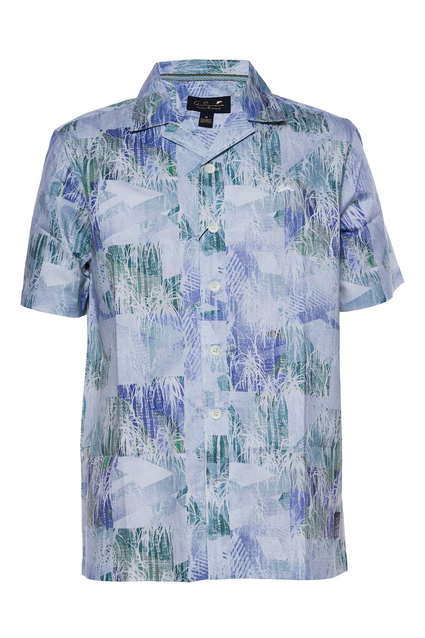 A.Tiziano A.Tiziano Men Shirts - Dawson | Printed Twill Shirt - Premium Quality - Premium Quality