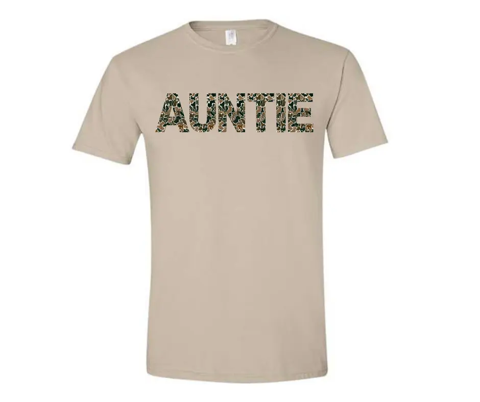 County Line Co. Retro Camo Unisex Tee Streetwear T-Shirt Vintage Style Cotton Blend by County Line Company