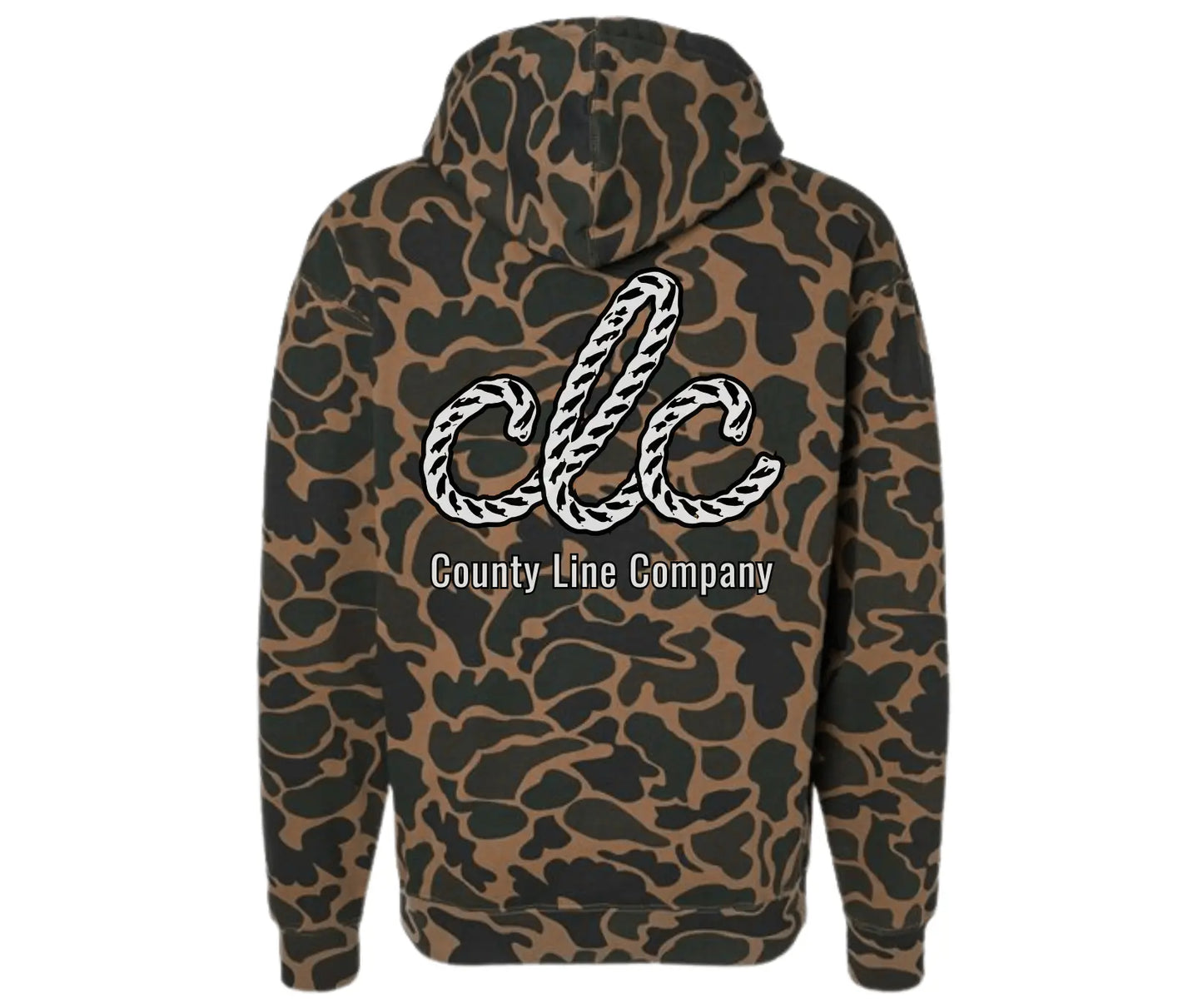 Retro Camo Doubleback Hoodie County Line Company
