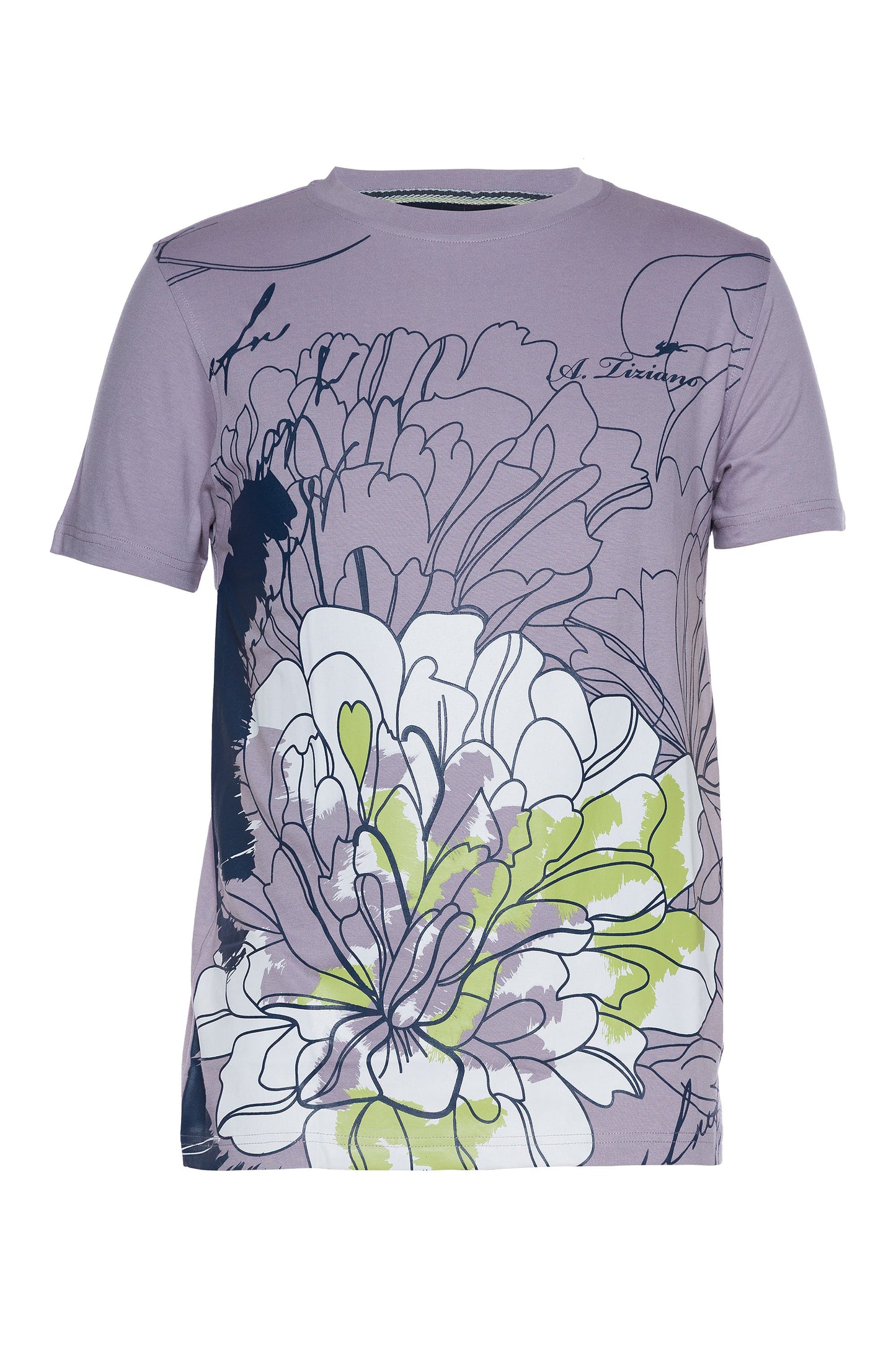 A.Tiziano A.Tiziano Men Shirts - Federovich | Graphic Print Tee - Premium Quality - Premium Quality