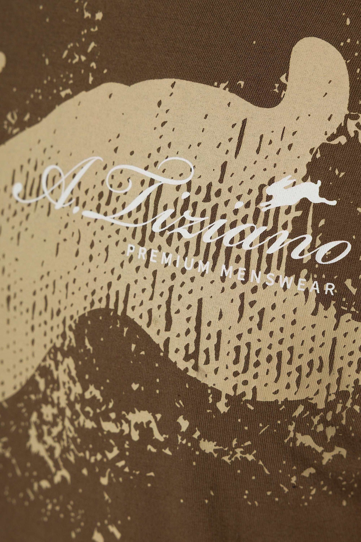 A.Tiziano Rabbit Graphic Tee Unisex Casual Cotton T-Shirt Limited Edition by A.Tiziano